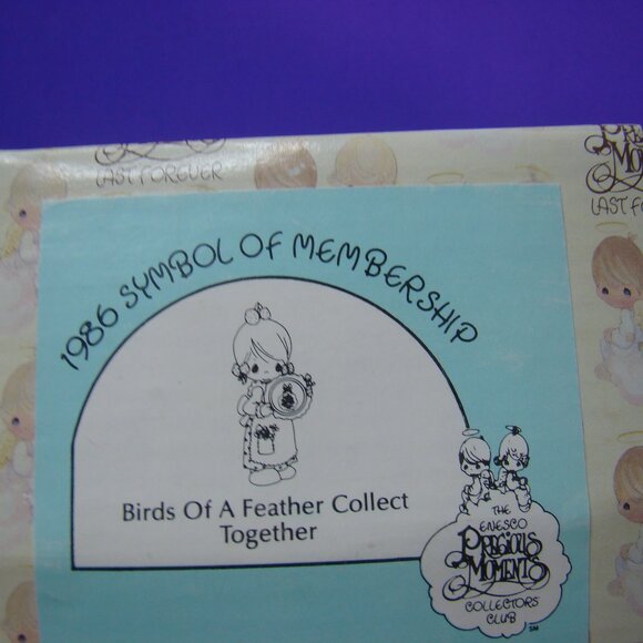 Precious Moments Birds of a Feather Collect Together E-0006 with box - Picture 14 of 16